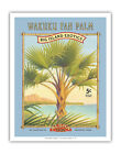 Wakuku Fan Palm Big Island Exotics - Vintage Aloha Seeds Packet Kerne Erickson