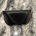 New ListingRay-Ban Sunglasses By Luxottica Eyeglass Soft Case Only BLACK w/ Snap