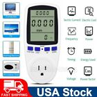 US LCD Power Meter Consumption Energy Analyzer Watt Amps Electricity Monitors