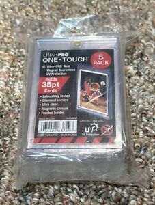 SEALED Ultra PRO 5-Pack One Touch 35PT UV - 5 Total 1-Touch Per Pack