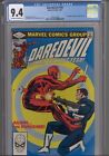 Daredevil #183 CGC 9.4 oww 1982 Marvel Comics Frank Miller Cover Punisher App