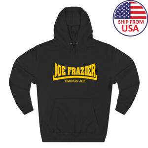 Joe Frazier Boxing Legend Black Hoodie Sweatshirt Size S-3XL