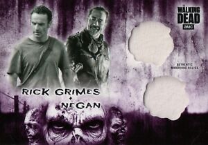 Walking Dead Hunters & Hunted, Rick / Negan Wardrobe Relic Card DR-RN #06/10