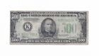 New Listing1934 (K-Dallas) $500 USD Paper Money - Federal Reserve Note Serial #K 00019111 A