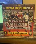 2021 Panini Contenders Football Mega Box (Fanatics Exclusive) 2 Autos Per Box