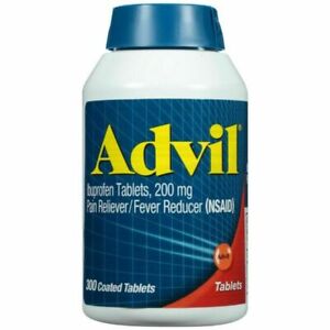 Advil Ibuprofen Coated Tablets - 300 Count