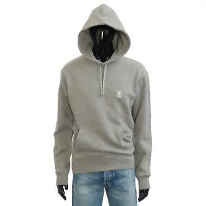 DIOR 1750$ Gray Cashmere Fleece Hoodie - Oblique Chest Embroidery