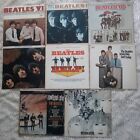 Lot of 8 Beatles LPs (Capitol Records) - VG / G Condition.