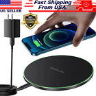40W Charging Wireless Fast Charger Pad Mat For iPhone 15 14 13 12 11 Pro Max XS