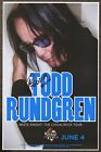 Todd Rundgren autographed gig poster