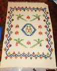 Pure Wool  Hand Made Blanket from Momostenango Guatemala 56