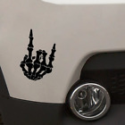 Car Stickers Body Window Door Decals Trims Skull Finger Graphic Exterior Parts (For: Fiat X-1/9)