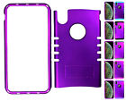 KoolKase Hybrid ShockProof Cover Case for Apple iPhone XS MAX - Purple (R)