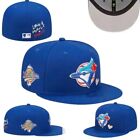 Toronto Blue Jays Hat Cap Fitted 7 1/4 New Era 1992 World Series Patch 59Fifty