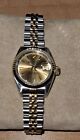 Rolex Date 69173 Gold and Silver Jubilee Bracelet with Gold Bezel