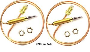 2pc 098514-01 Thermocouple Replacement for Desa LP Glow Warm Comfort Glow Heater