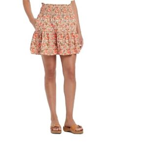 Floral High-Rise Tiered Mini A-Line Skirt from Universal Thread™ XL