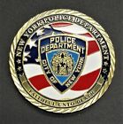 NYPD New York Police Challenge Coin #2 Blue Lives Matter  Paramedic CHP Chicago