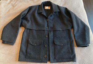 Vintage CC FILSON Double MACKINAW CRUISER Jacket 100% Wool Size 42  Style 10041