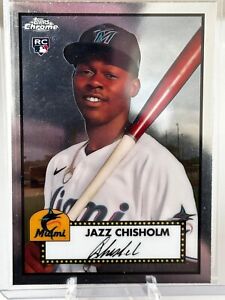 2021 Jazz Chisholm (ROOKIE CARD) Topps Chrome Platinum Anniversary #7