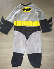 BATMAN BOYS HALLOWEEN COSTUME TODDLER SIZE soft fabric 1 pc FUN WEAR!