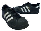 Adidas Superstar Toddler Shoes-Core Black/Cloud White (Boys or Girls Size 10)