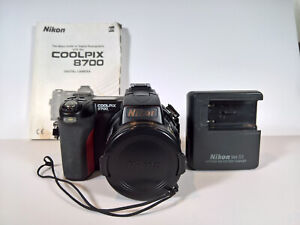 Nikon COOLPIX 8700 8.0MP Digital Camera w/Battery, Charger, CF Card - Working