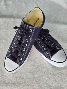 Converse Chuck Taylor All Star Shoes M9166 Men's 13 Low Top Black / White