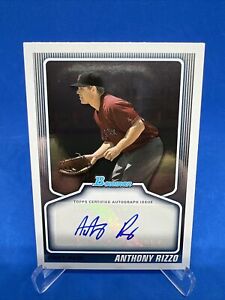 2010 Topps Bowman Anthony Rizzo Autograph Auto Rookie RC Yankees BPA-AR