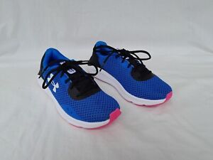 New Women's Under Armour Charged Pursuit 3 Running Shoes 3024889 3 Blue/Black