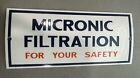 New ListingRare Vintage GULF Micronic Gas Filtration Porcelain Sign Pump Motor Oil Original