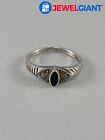 SIGNED STERLING SILVER MINIMALIST RING SZ 8.50 *MISSING STONES #DP912