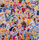 50 Simpsons Vinyl Stickers Decals For Phone Laptop Decoration Lot Bomb Bart