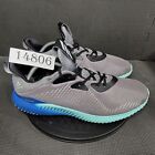 Adidas Alphabounce Shoes Mens Sz 11.5 Gray Blue Athletic Trainers