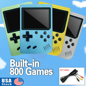 Built-in 800 Classic Games Mini Handheld Retro Video Game Console Game Gifts