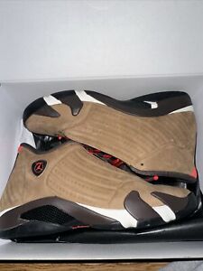 Nike Air Jordan 14 Retro Winterized Brown Sneakers DO9406-200 Mens Shoe Size 11