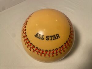 Vintage 1972 Dan-Dee Imports Major League Baseball Music Box Baseball Shape Rare