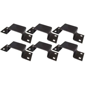 Six Bolt-On Stake Pockets for Utility Trailers Stake Bodies Flatbeds B-2373G