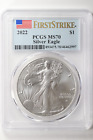 2022 Silver American Eagle PCGS MS70 First Strike $1