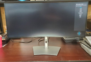 Dell 34.1 inch U3421WE UltraSharp Curved Monitor WQHD Gray - Good Condition #69