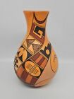 Vintage Hopi Polychrome Pottery Vase by DOROTHY AMI  2002 - 7 1/2