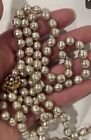 VTG MIRIAM HASKELL Double Strand BAROQUE PEARL NECKLACE  SIGNED AUTHENTIC