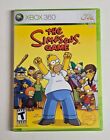 The Simpsons Game - Microsoft Xbox 360 w/ Manual & Poster