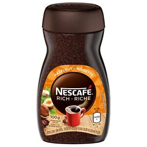 NESCAFE Rich Hazelnut Instant Coffee, 100g