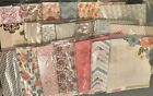 HUGE LOT OF 20 PACKS OF 12x12 SCRAPBOOKING CARDSTOCK RETAIL FOR OVER $500/NEW