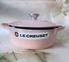 Le Creuset Cocotte Rondo Risotto Pot 18cm 1.5L Chiffon Pink Cast Iron
