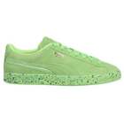 Puma Suede Mono Triplex Lace Up  Mens Green Sneakers Casual Shoes 387018-01