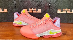 DS Nike LeBron 19 Low Crimson Bliss ‘Hawaii’ - DQ8344-600 - Size 13