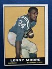 New Listing1961 Topps  Football #2 Lenny Moore Baltimore Colts ExMt-NrMt B