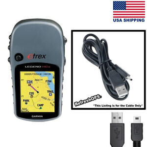 Garmin eTrex Legend HCx Mapping GPS USB Cable Transfer Cord Replacement